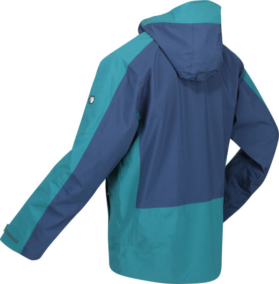 Regatta Highton II outdoorjack heren marineblauw turquoise maat XL