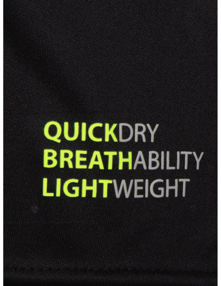 Rucanor Dave sportshirt heren zwart maat S
