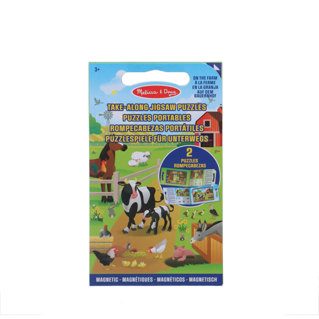 Melissa Doug Magnet Puzzle Safari 2x 15 Teile