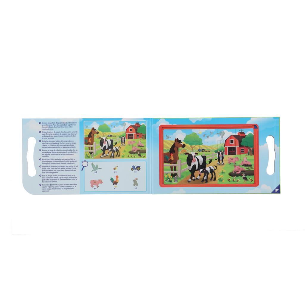 Melissa Doug Melissa Doug Magnet Puzzle 2x 15 stykker