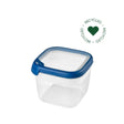 Curver grand chef vershoudbak vierkant 1.8l transparant donkerblauw