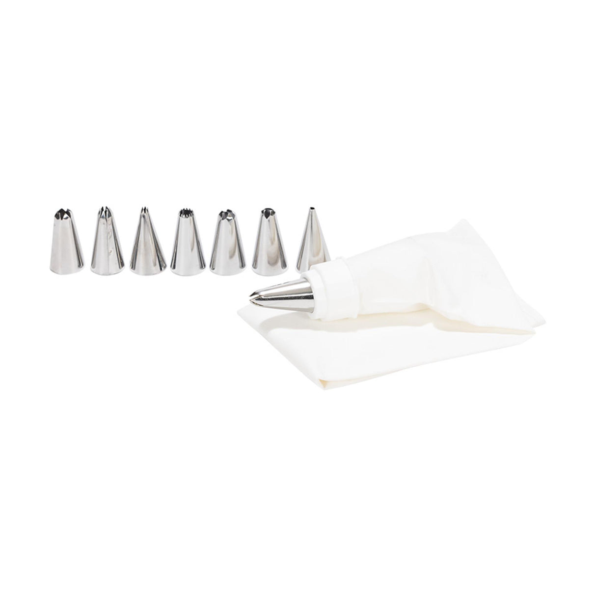 Patisse decoreerset 9 delig rvs