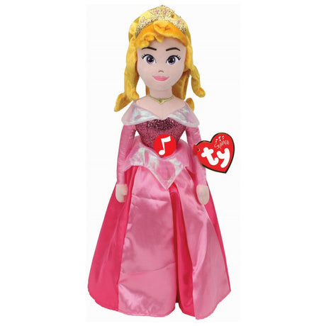 Ty disney princess knuffel aurora + geluid
