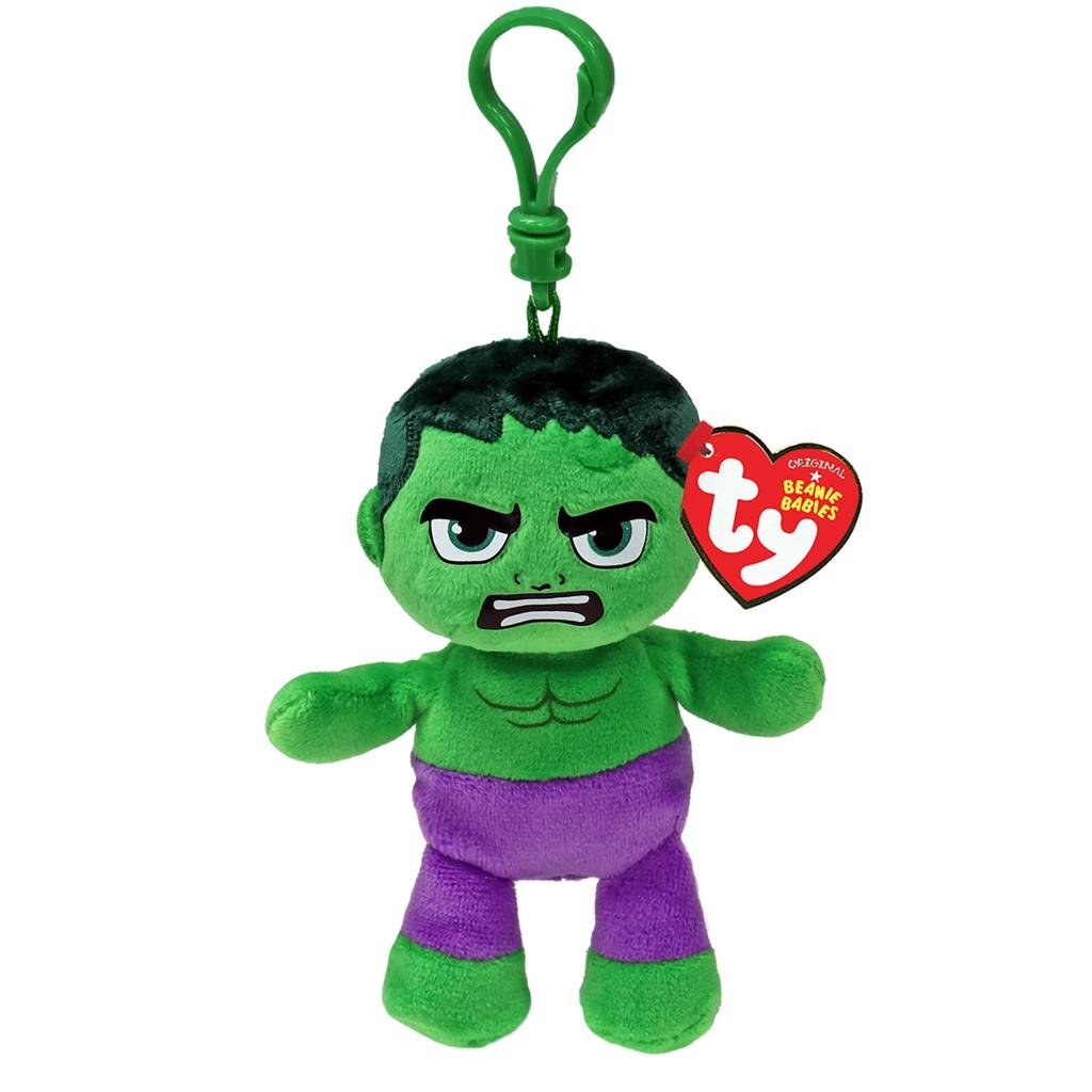 Ty beanie babies klip Marvel Hug Hulk 12 cm