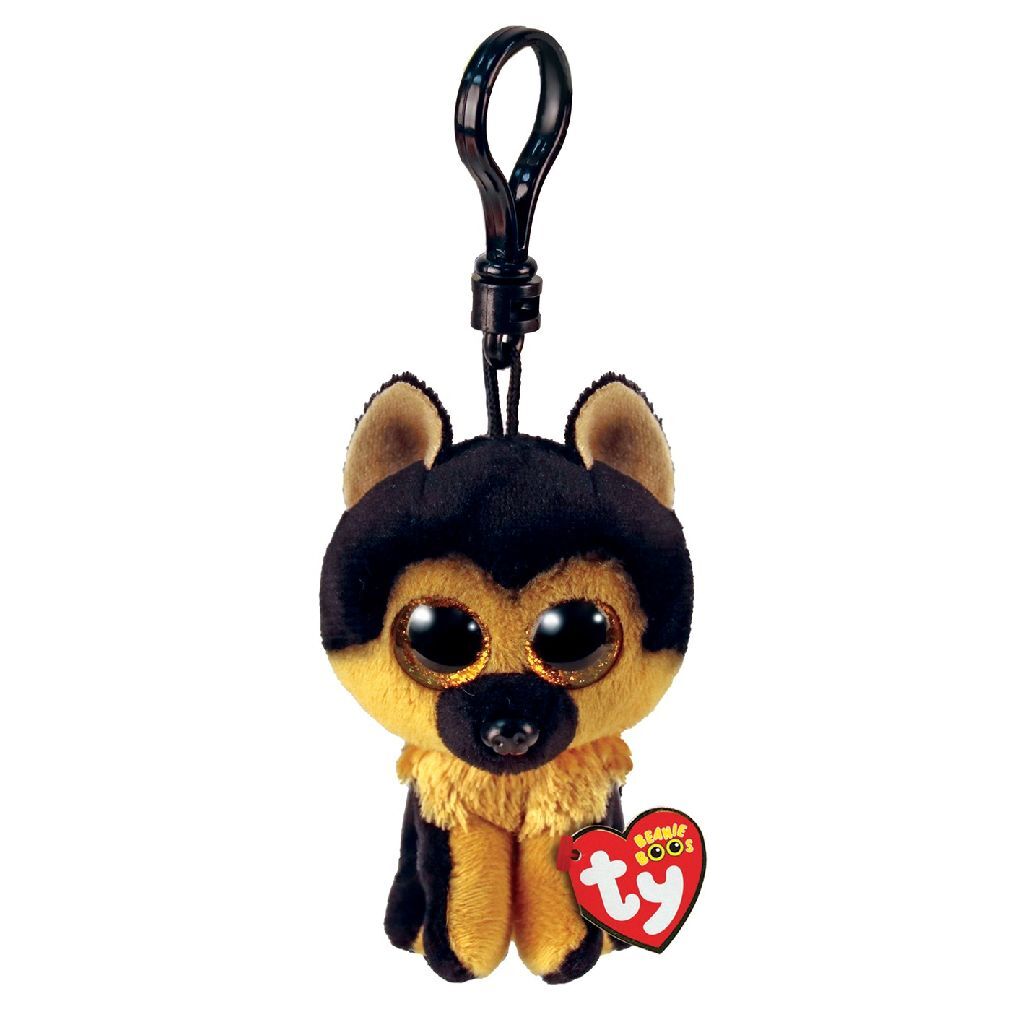 Ty beanie boo's clip spirit german shepard dog, 7cm