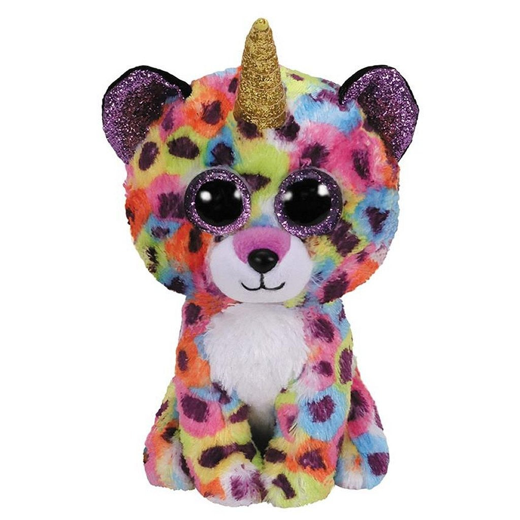 Ty Beanie Boo # 039; s Leoparard - eng Horn Giselle 15 cm