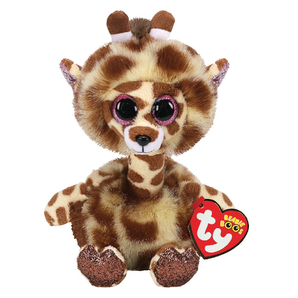 Ty beanie boos giraffe knuffel gertie 24 cm