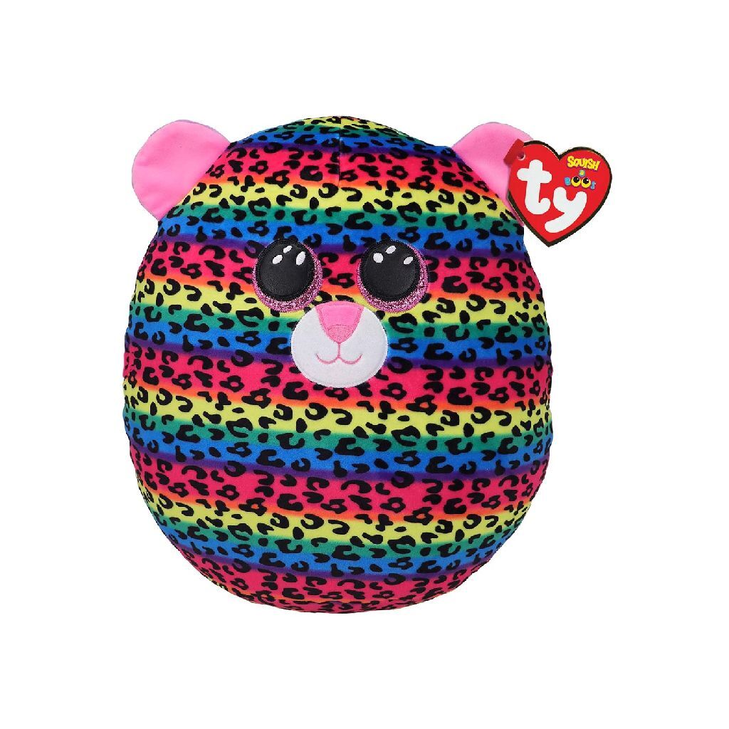 Ty beanie ty squish a boo dotty leopard, 20cm