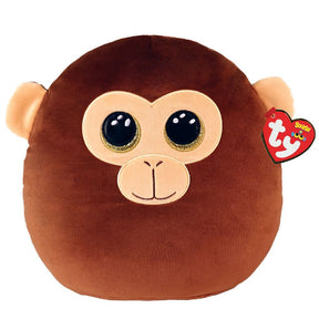 Ty squish a boo knuffelkussen aap dunston 31x23x31 cm