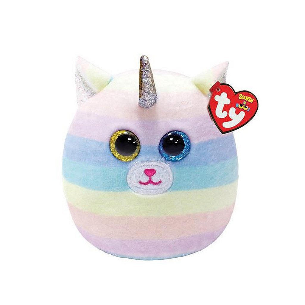 Ty squish a boo knuffelkussen kat heather 8 cm