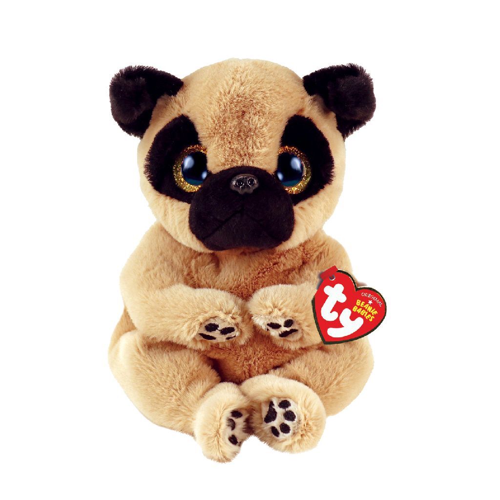 Ty Mütze Babys Bäuche Izzy Pug, 15 cm