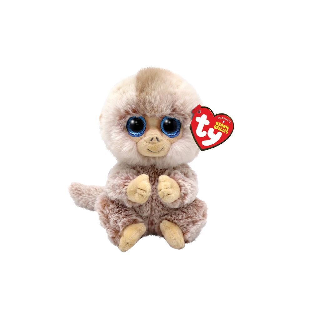 Ty Beanie Babies Bellies Stubby Monkey, 15 cm