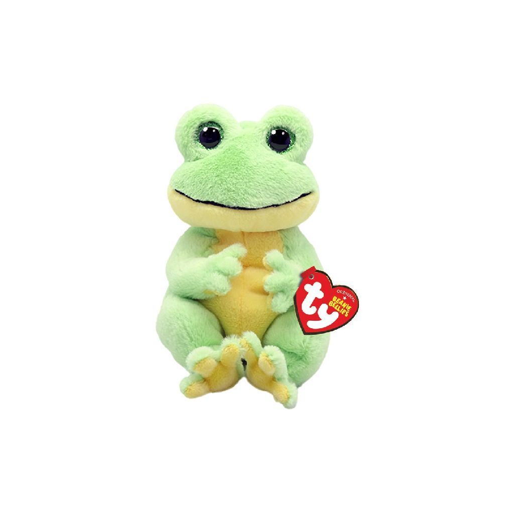 Ty Beanie Babies Bellies Snapper Frog, 15cm