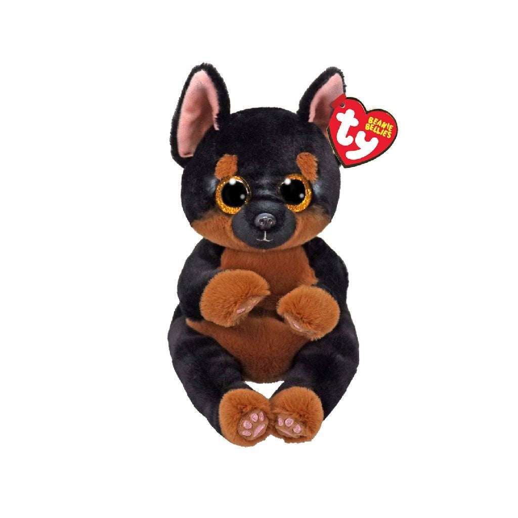 Ty Beanie Babys Belllies Dog Fritz, 15 cm