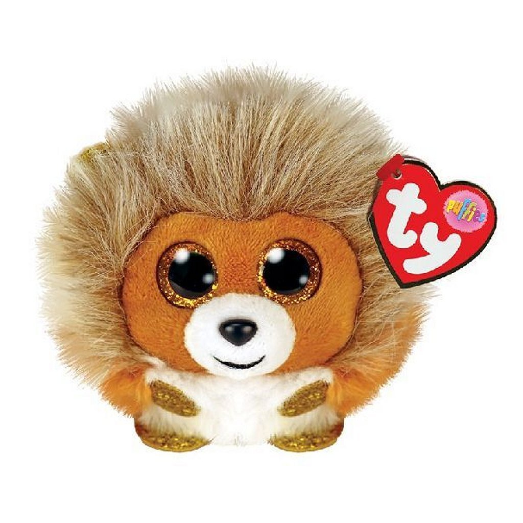 Ty Beanie Ty Teny Puffies Ceasar Tan Lion, 10 cm