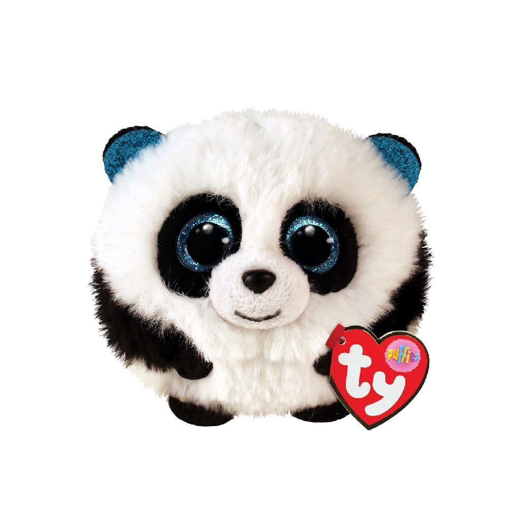 Ty Beanie Ty Teeny Puffies Bamboo Panda, 10cm