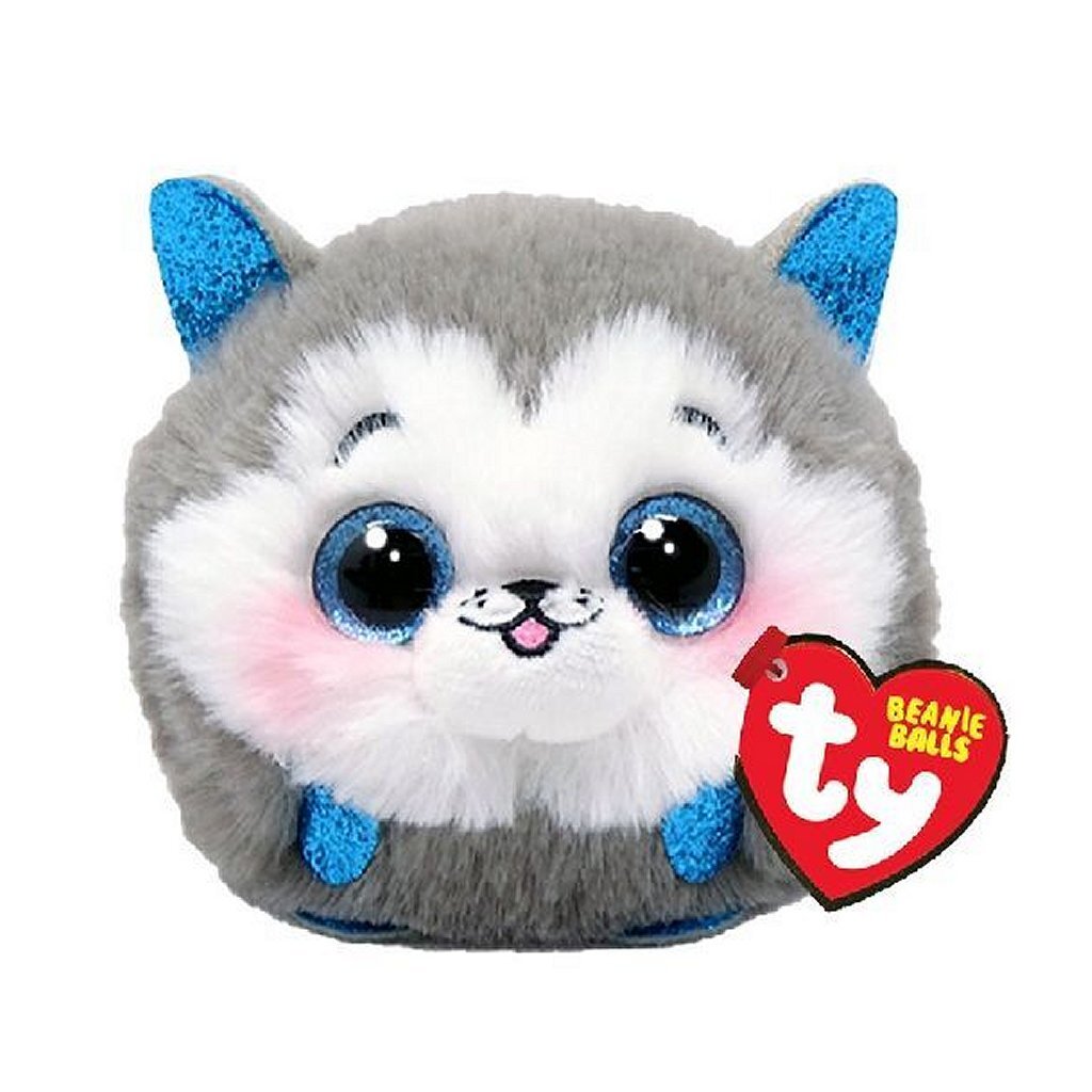 Ty Beanie kule przytulanie husky slush 10 cm