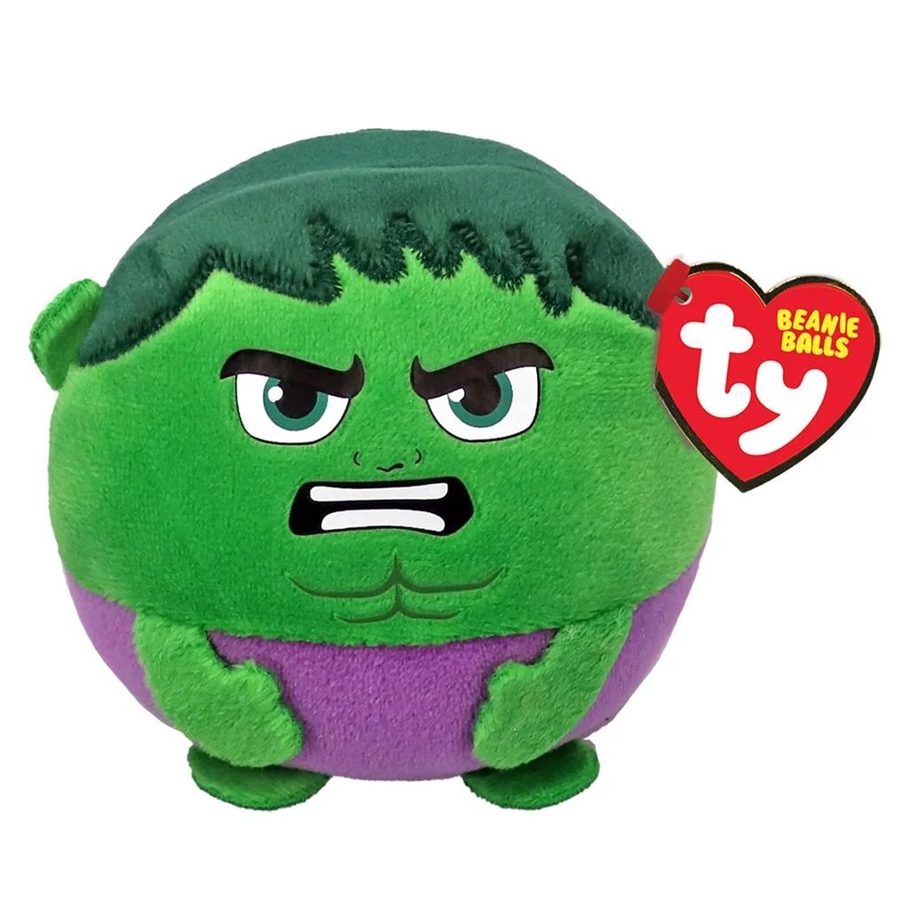 Ty Beanie Bäll Marvel Kuschele Hulk 10 cm