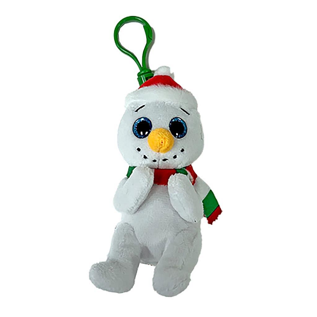 Ty beanie Clip enojado abrazo Snowman Brrrnard 7 cm