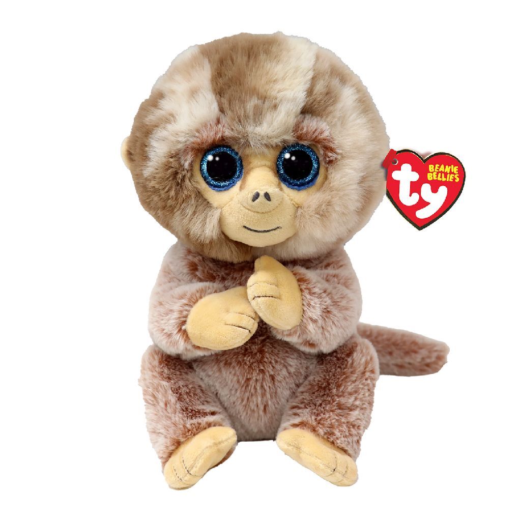 Ty Beanie Babies Belllies Stubby Monkey Medium