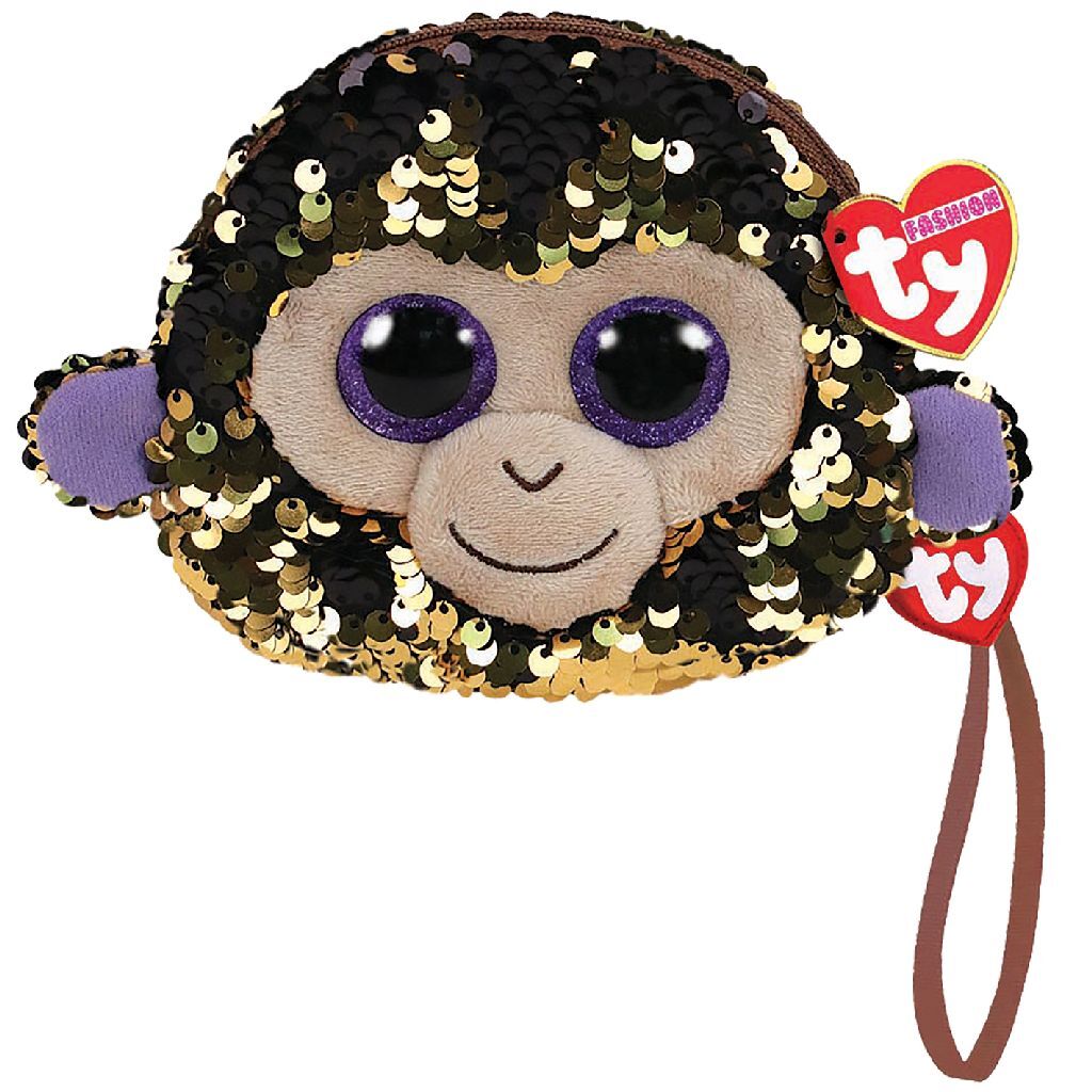 Ty fashion wallet monkey coconut 13 cm