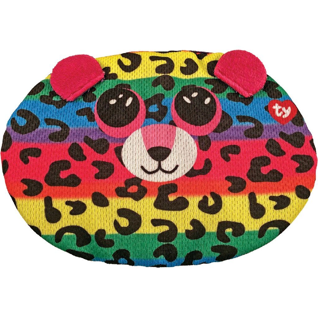 Ty waschbarer Kinder Mundkappe Leopard Punkt verstellbar 3+