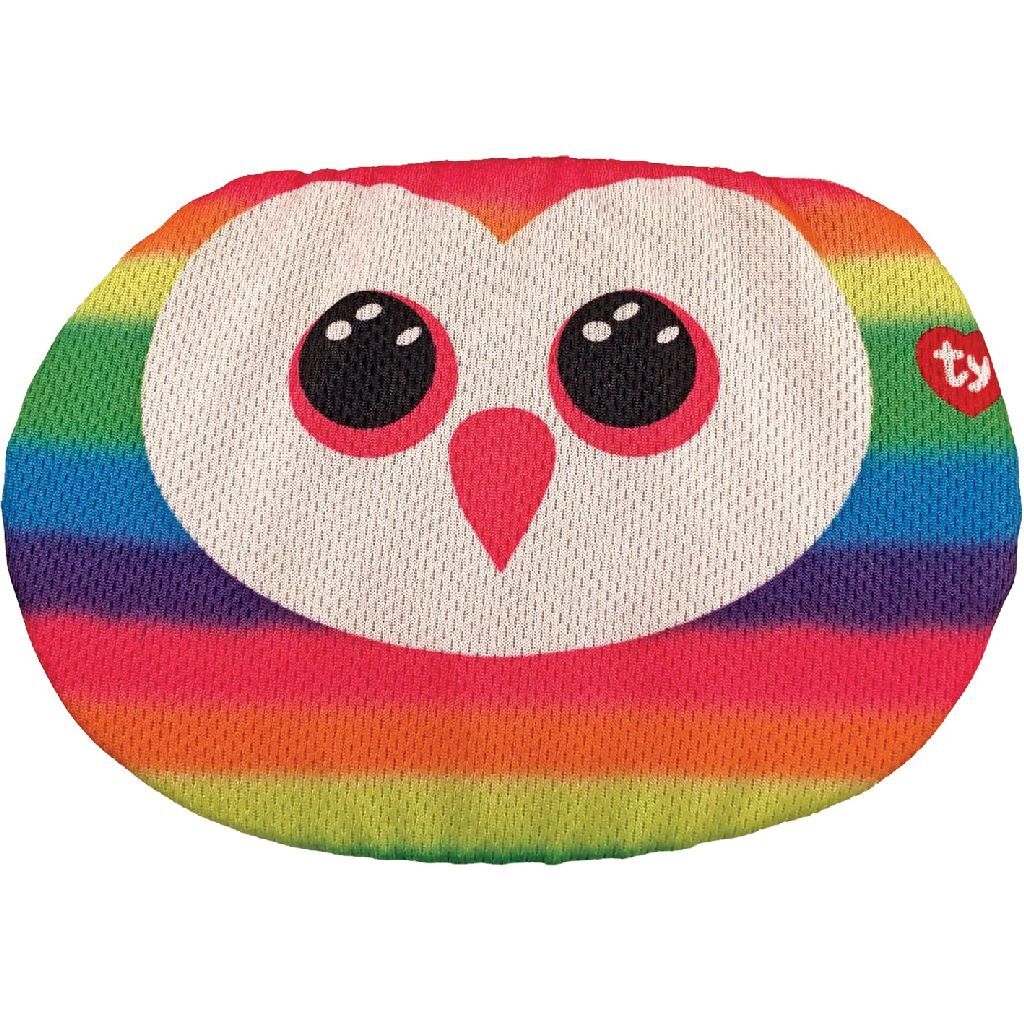 TY Washable Children's Mouth Cap Owl Owen Regultable 3+