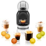 Krups Krups KP123B NESCAF EACUTE; Dolce Gusto Mini Me Coffee Tup Machine noire en acier inoxydable