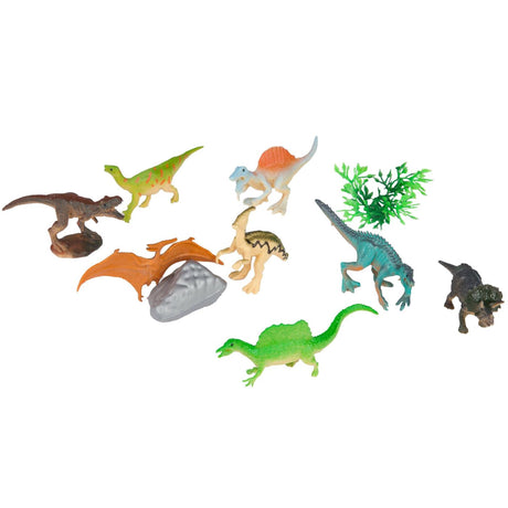 Toi-toys animal world speelset -dino- 10dlg in koker