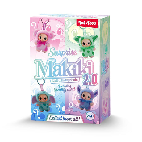 Toi-toys sleutelhanger makiki pop 15cm 4 assorti