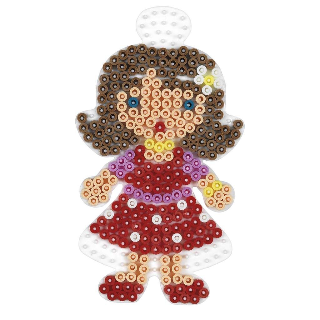 Hama iron bead board - Girl