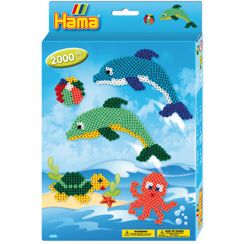 Hama ironing Bead Set Delfins, 2000st.