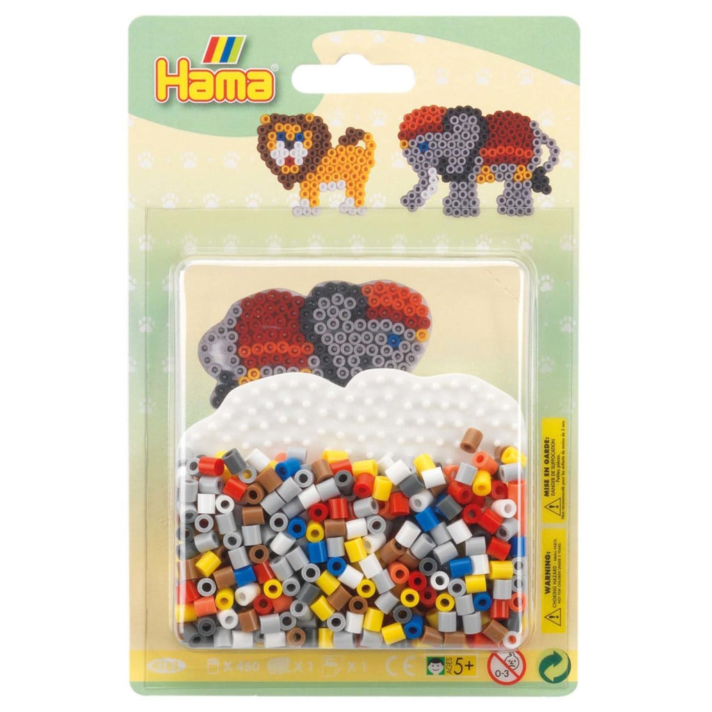 Hama Iron Beads Wild Animal Set 450 pièces