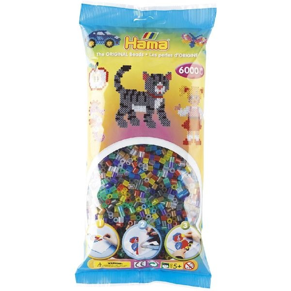 Hama Iron Beads Toys 20553 Iron kroglice 6000 kosov