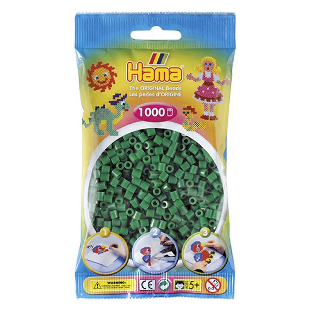 HAMA Iron Perles Green 1000 pièces