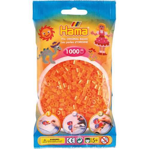 HAMA String Beads String perles 1000 pièces Oranje Neon