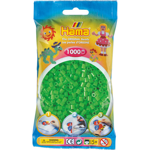 Hama String Peads String kroglice 1000 kosov zeleni fluor