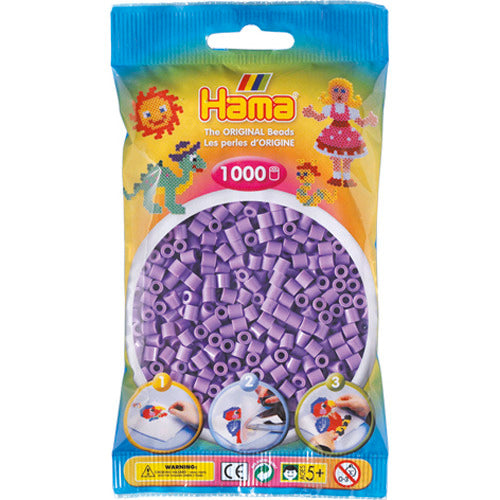 HAMA Iron Perles 1000 pièces Purple Pastel