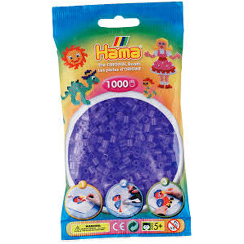 Hama Iron Beads 1000 Lila Transparent