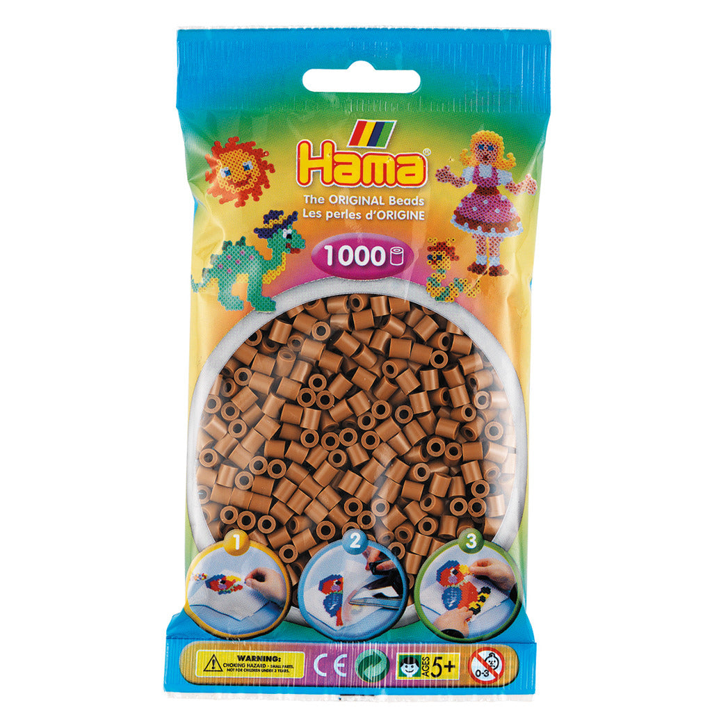 Hama Iron Beads Nougat Brown 1000 pièces