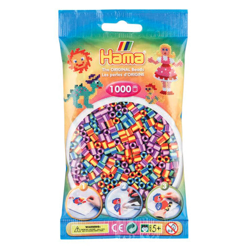 Hama String Bead Mix gestreift (092), 1000st.