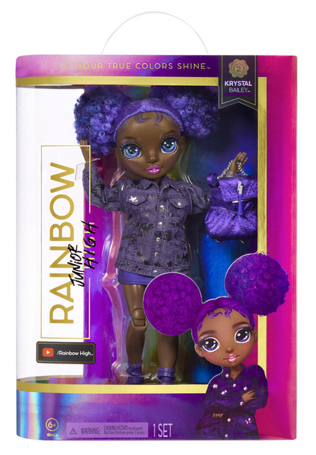 Rainbow high junior high doll s2- krystal bailey