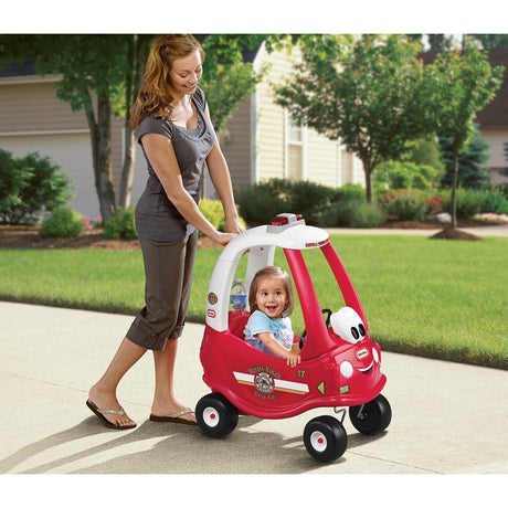 Little tikes ride and rescue cozy coupe brandweer loopauto