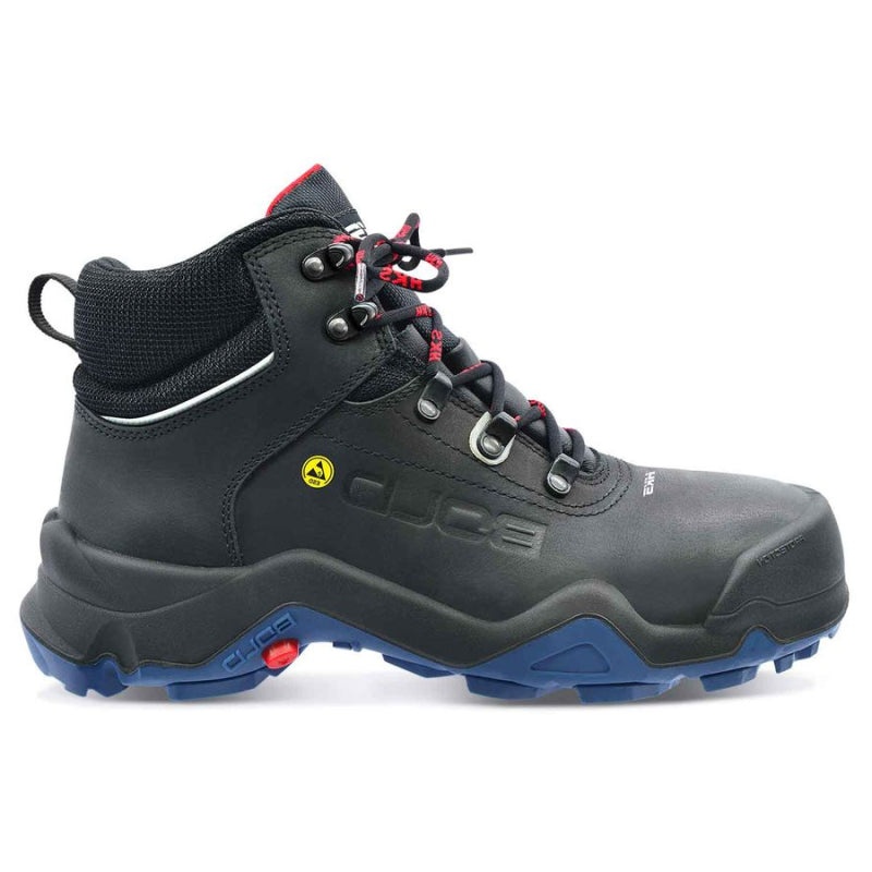 Hks werkschoen delta 1 wtp hoog s3 esd | zwart blauw | maat 46 - 00.162.028.46