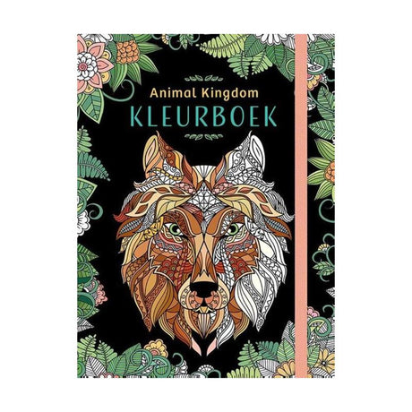 Deltas animal kingdom kleurboek voor volwassenen