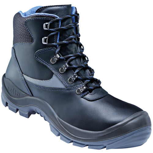 Atlas werkschoen ergo-med 500 blueline hoog s3 + kn | zwart w13 | maat 38 - 00.012.131.38