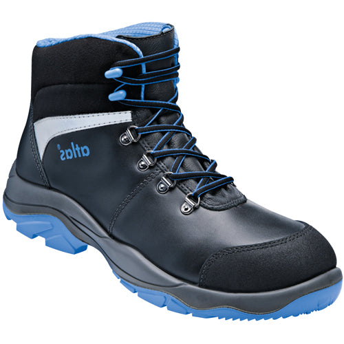 Atlas werkschoen sl 84 hoog s2 | zwart blauw | maat 36 - 00.012.098.36