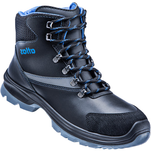 Atlas werkschoen alu-tec 735 2.0 xp hoog s3 | zwart w12 | maat 41 - 00.012.143.41