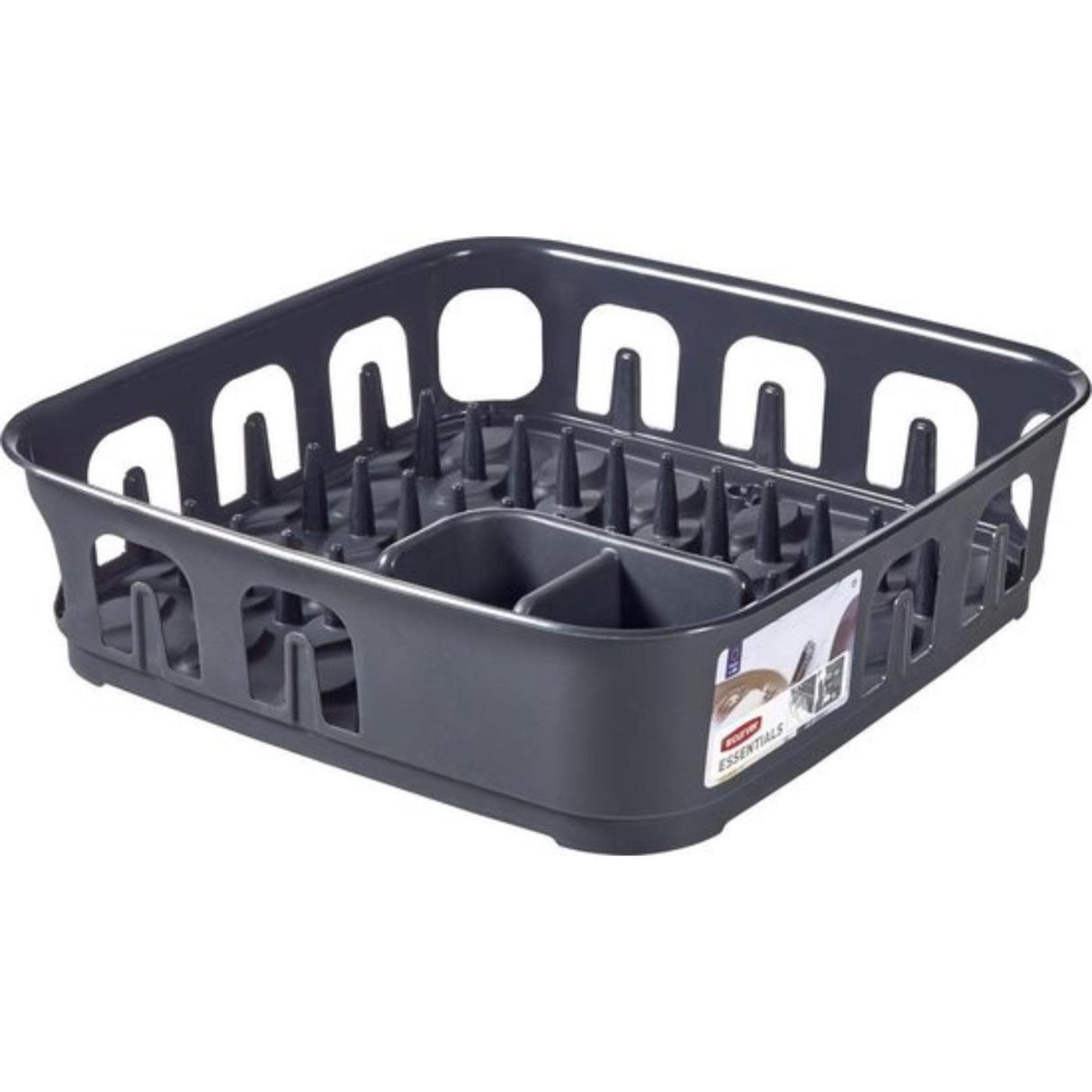 Curver essentials afdruiprek 39x39x11cm grijs
