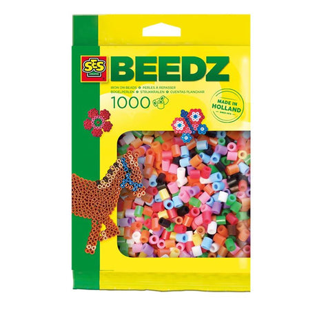 Ses beedz strijkkralen 1000 mix basic